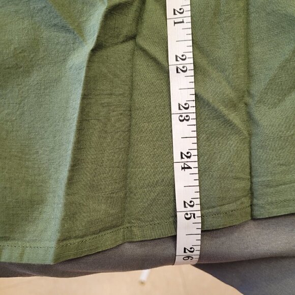 Universal Threads Lightweigh Long Sleeve Blouse, Green, Size XXL - Picture 11 of 11